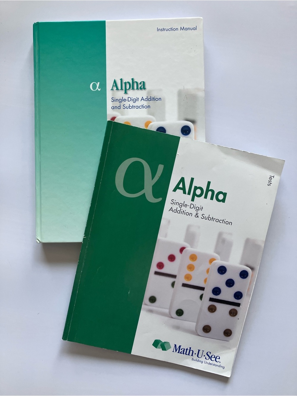 Math-U-See Alpha Instruction Manual & Tests Set